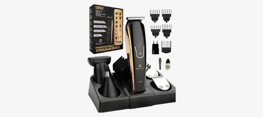 Wellshave 5-in-1 Baardtrimmer Mannen Pro