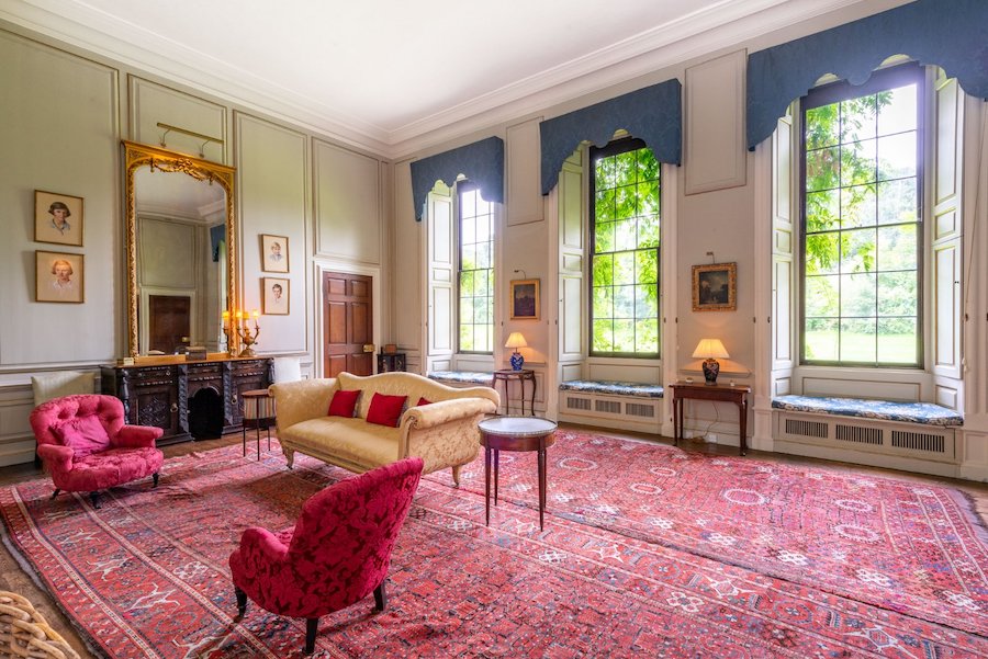Woonkamer landgoed Engeland